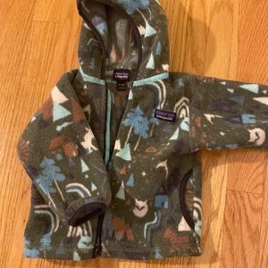 Patagonia Toddler Kids Fleece Zip hoody jacket